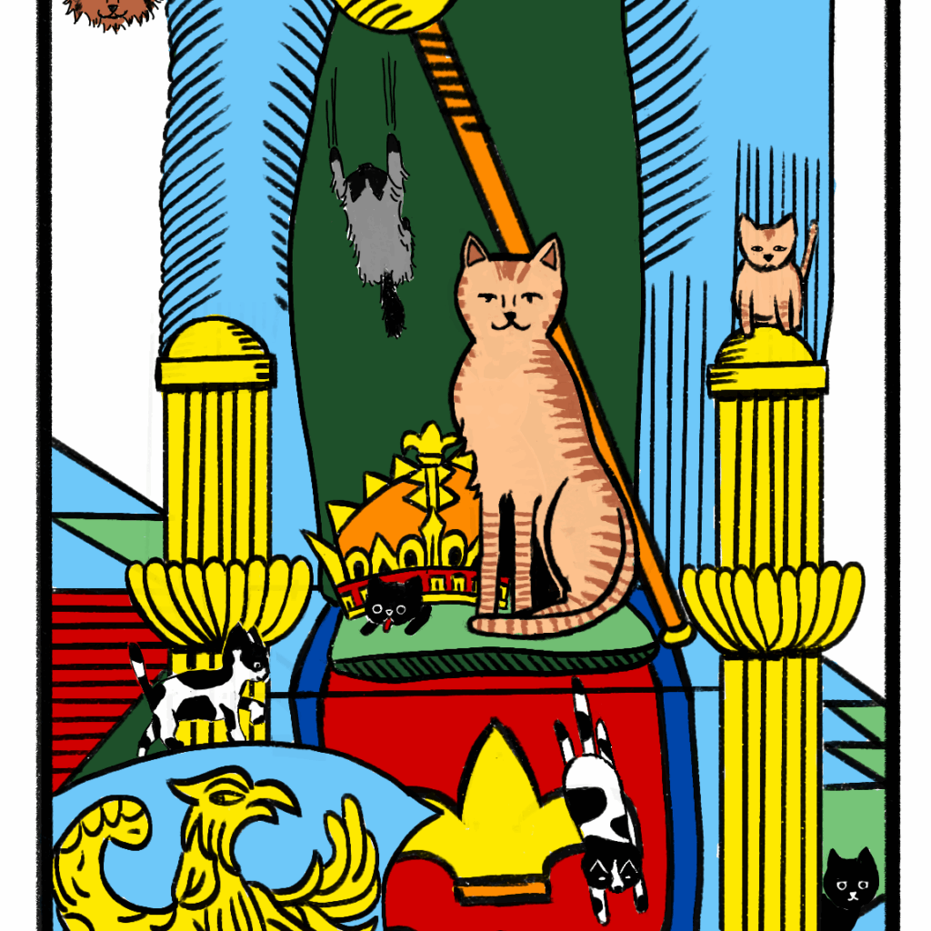 Tarot-gatos_imperatriz